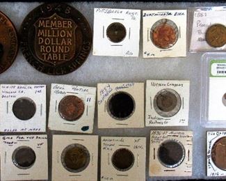 Vintage Tokens and Medals