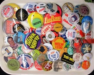Vintage Buttons and Pins
