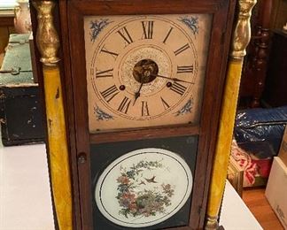 Antique Seth Thomas Ogee Wall Clock