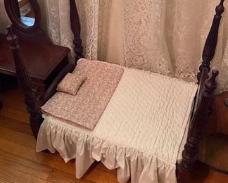 Miniature Chippendale Bed