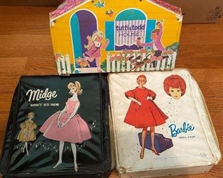 Midge, Barbie and Tutti & Todd Doll Cases