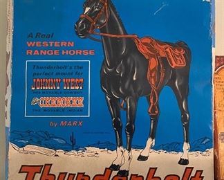 Marx Johnny West Thunderbolt in Box