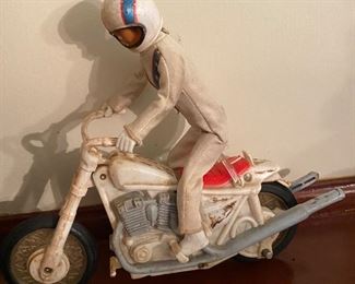 Evel Knievel on Motorcycle