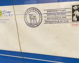 Thomasville, N.C. Everybody's Day First Day Stamp Cover