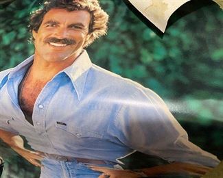 Vintage Tom Selleck Poster