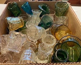 Numerous Glass Toothpick Holders