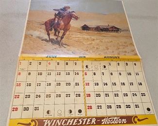 1972 Winchester Calendar