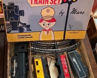 Marx Train Set in Box