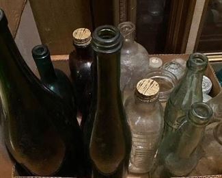 Assorted Old Bottles