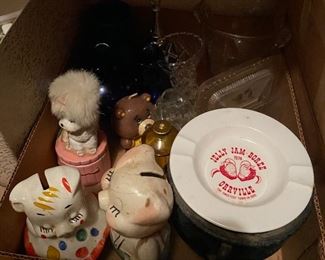 Old Figural Piggy Banks