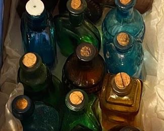 Miniature Glass Bottles