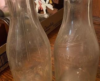 Old Milk Bottles