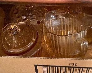 Pink Depression Glass