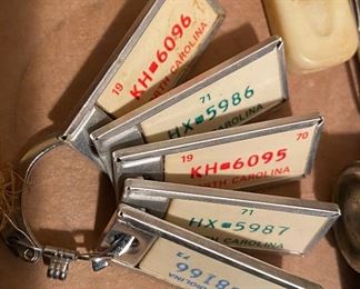 1970's North Carolina D.A.V. Tags