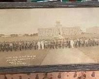 1928 Yard Long Photograph Camp D.W. Hiott W.O.W. Charleston S.C. The Citadel