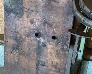 Old Industrial Sewing Tables