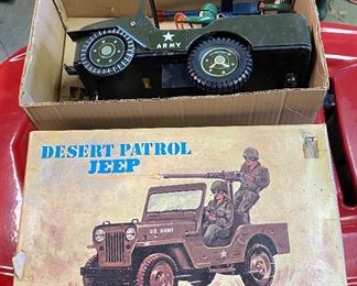 Nice Clean Modern Toys Made in Japan Battery Operated Jeep in Box