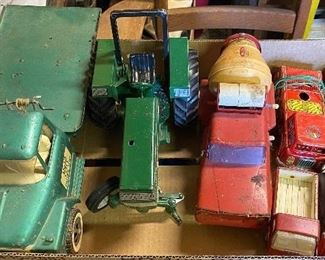 Pressed Steel and Metal Toys