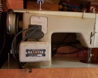 Vintage Kenmore sewing machine