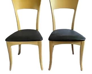 Lot 029a
A. Siban Italian Maple Chairs