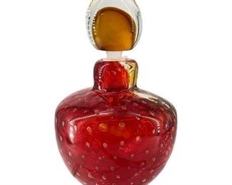 Lot 053
Murano Glassware Perfume Bottle