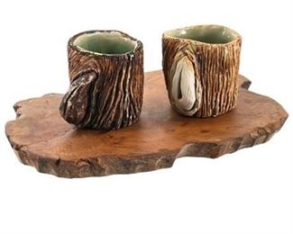 Lot 058
Studio Art Pottery Demitasse Serving Ensemble