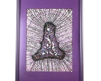 Lot 122
Contemporary Batik on Paper Framed