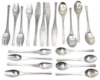 Lot 127b
Mid Century Jens Quistgaard Odin for Dansk Flatware Service