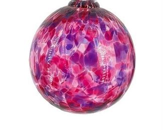 Lot 139
Hand Blown Glass Witch Ball Multi Color