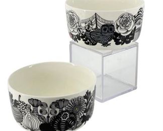 Lot 191
Marimekko Oiva Siirtolapuutarha Veljekset Bowl Set