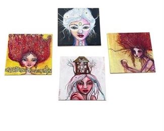 Lot 201
Outi Harma 'Outiart' Decorative Tile Grouping