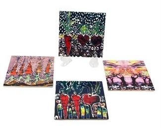 Lot 207
Carol Law Conklin Decorative Tiles