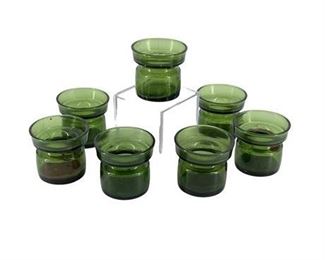 Lot 249
Dansk Glass Votive Candle Holders