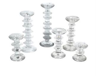 Lot 249
Dansk Glass Votive Candle Holders