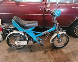 Vintage Honda scooter / moped