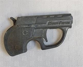 1965 Vintage Topper Toys Multi Pistol Cap Gun Secret Derringer