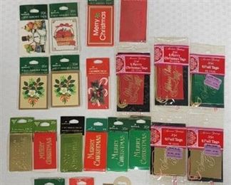 Vintage Christmas Tags