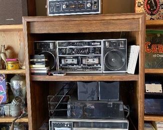Vintage stereo stereo.