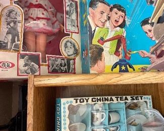 Antique and vintage toys.