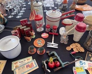 Vintage collectibles.