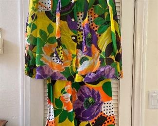 Mid Century modern ladies dress.