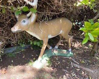 Outdoor deers. We have three. 