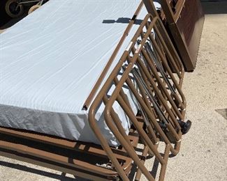 Electric twin hospital bed, Electric with remote.