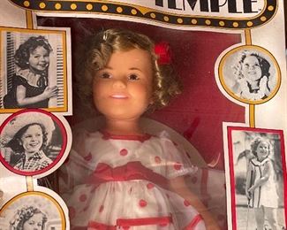 Vintage Shirley Temple doll in original package.