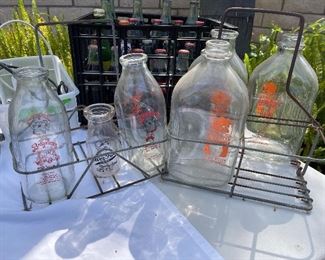 More milk bottles.