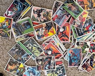 Old Batman cards.