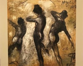 Michael Anthony Nisperos
3 Neo Figures
Acrylic on canvas
30” x 30”