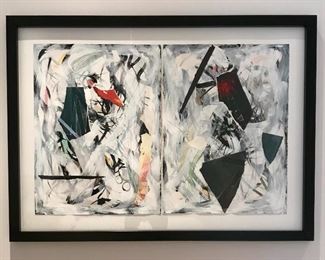 Ann Thornycroft
Mixed media on paper diptych