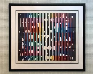 Yaacov Agam
Night Rainbow 
Serigraph 
1/180