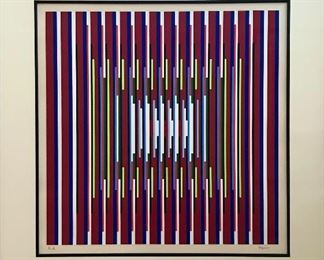 Yaacov Agam

Serigraph 